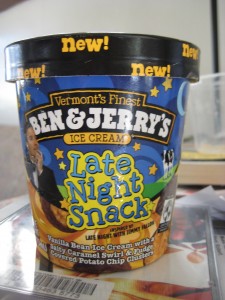 Ben and Jerry's Late Night Snack: good all day!