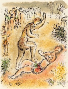 marc-chagall-combat-between-odysseus-and-irus-odyssey